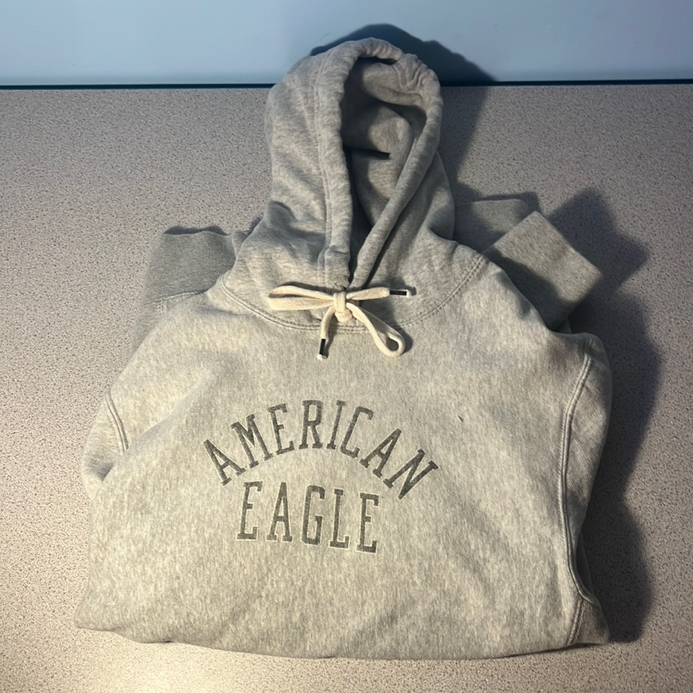 grey AE hoodie size small